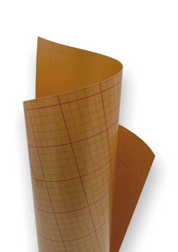 self-adhesive pvc - matt gold - 120 cm - 0.30 mm