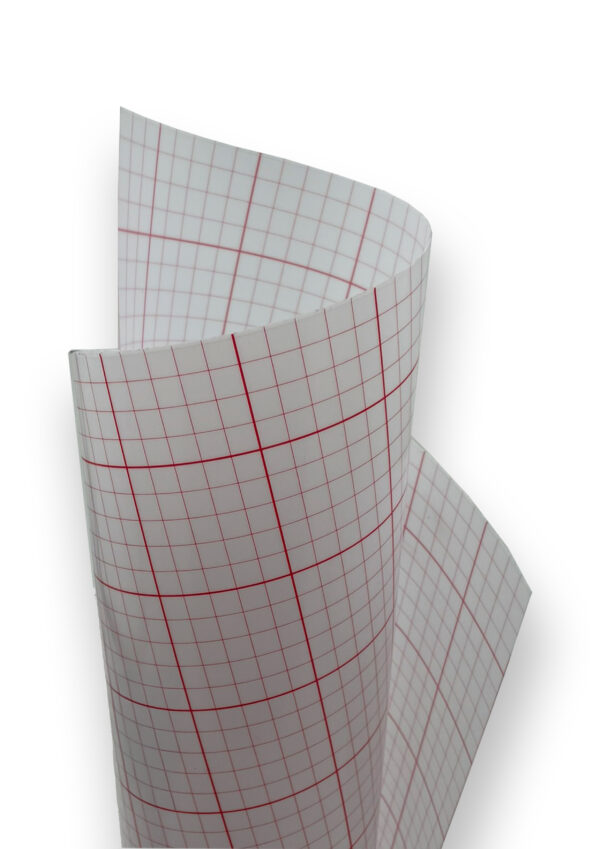 self-adhesive pvc - mat transp. - 120 cm - 0.30 mm