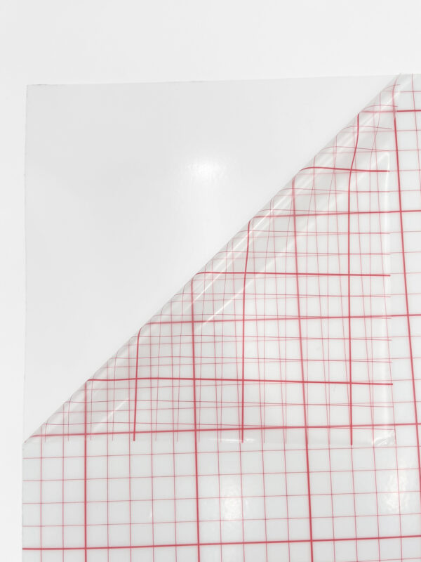 self-adhesive pvc - mat transp. - 120 cm - 0.30 mm - Image 2
