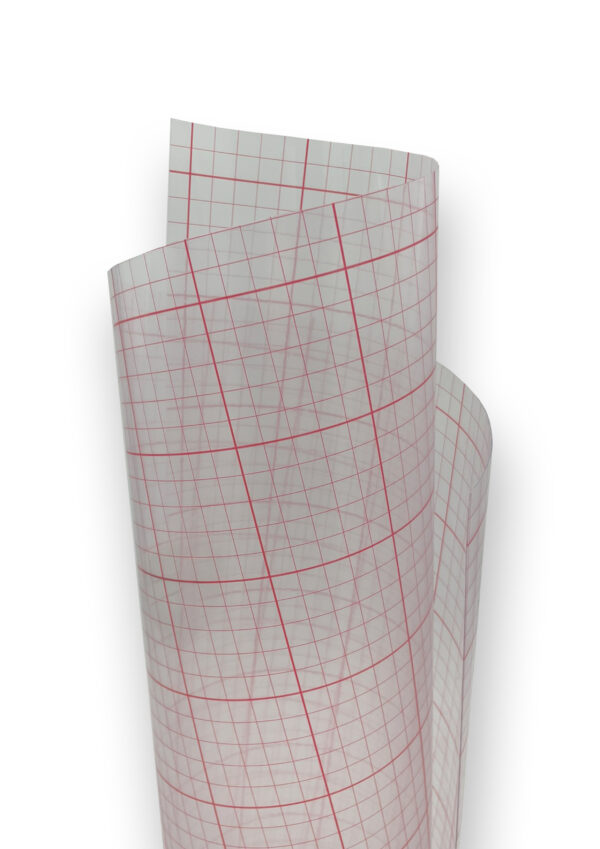 self-adhesive pvc  - glass clear - 120 cm - 0.30 mm