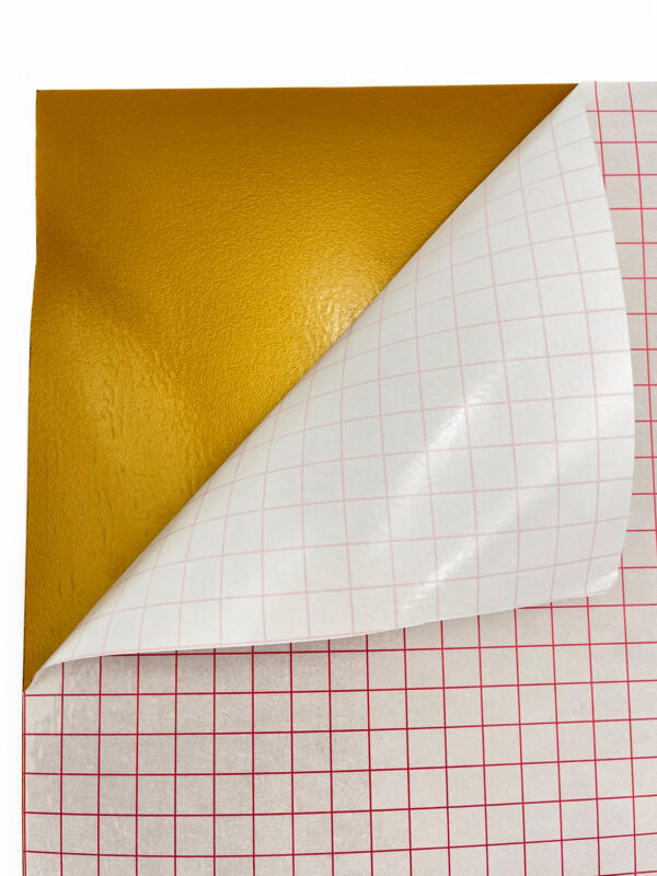 self-adhesive pvc - gold - 0.30 mm -147 cm - Image 2