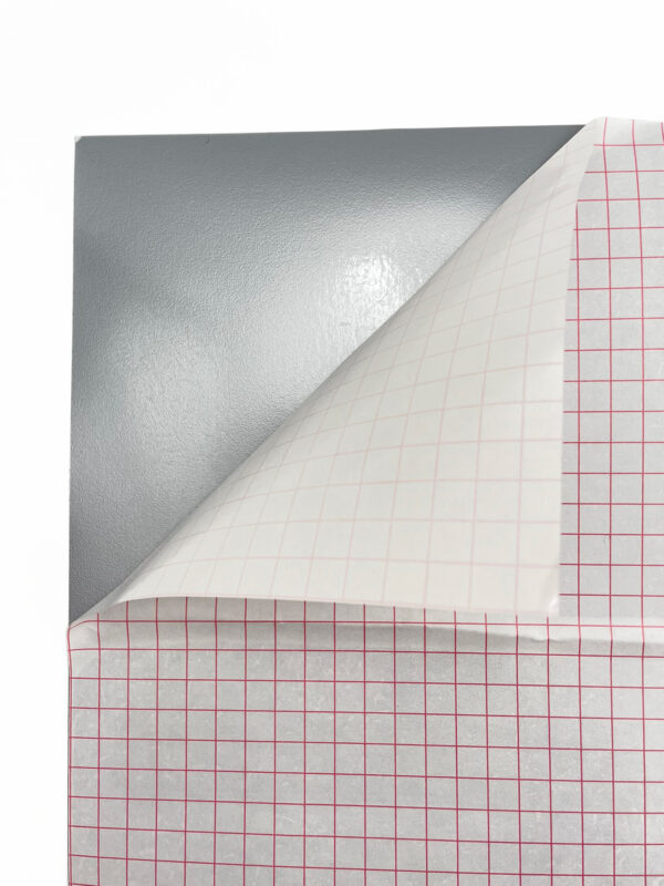 self-adhesive pvc - silver - 0.30 mm -147 cm - Image 2