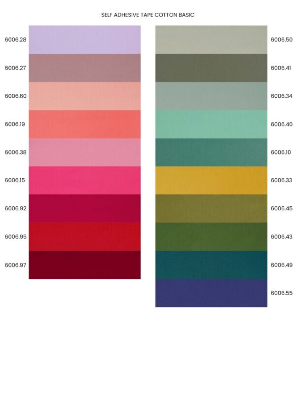 self adhesive tape - cotton basic - 8106 -16 mm - Image 3